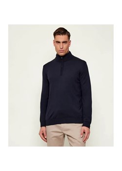 HUGO Wełniany sweter San Quirin-M | Regular Fit ze sklepu Gomez Fashion Store w kategorii Swetry męskie - zdjęcie 187242935