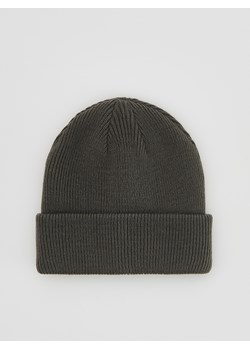 Reserved - Czapka beanie z dodatkiem wełny - jasnoszary - id: 058FE-09X - marki Reserved - 187243136 Reserved - Czapka beanie z dodatkiem wełny - jasnoszary ze sklepu Reserved w kategorii Czapki zimowe męskie - zdjęcie 187243136