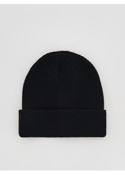 Reserved - Czapka beanie z dodatkiem wełny - granatowy - id: 058FE-59X - marki Reserved - 187243138 Reserved - Czapka beanie z dodatkiem wełny - granatowy ze sklepu Reserved w kategorii Czapki zimowe męskie - zdjęcie 187243138