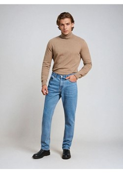 Sinsay - Spodnie jeansowe regular fit - niebieski ze sklepu Sinsay w kategorii Jeansy męskie - zdjęcie 187246137
