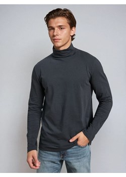 Sinsay - Bawełniany golf basic - niebieski - id: 655EY-95X - marki Sinsay - 187246199 Sinsay - Bawełniany golf basic - niebieski ze sklepu Sinsay w kategorii Swetry męskie - zdjęcie 187246199