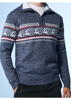 Sinsay - Ocieplany sweter z wysokim kołnierzem - niebieski - id: 811FZ-55M - marki Sinsay - 187246226 Sinsay - Ocieplany sweter z wysokim kołnierzem - niebieski ze sklepu Sinsay w kategorii Swetry męskie - zdjęcie 187246226