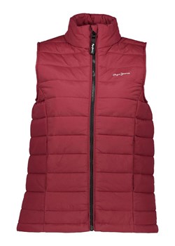 Pepe Jeans Kamizelka pikowana w kolorze czerwonym ze sklepu Limango Polska w kategorii Kamizelki damskie - zdjęcie 187247657