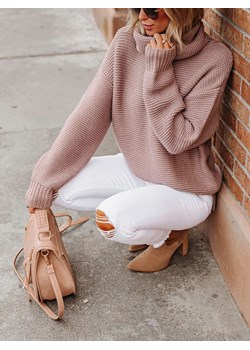 LA Angels Sweter w kolorze jasnoróżowym ze sklepu Limango Polska w kategorii Swetry damskie - zdjęcie 187247987