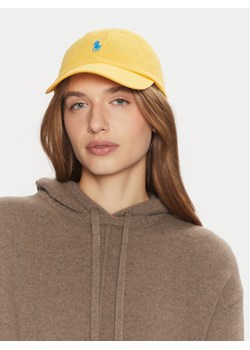Czapka z daszkiem Polo Ralph Lauren 211912843005 Żółty ze sklepu eobuwie.pl w kategorii Czapki z daszkiem damskie - zdjęcie 187248705