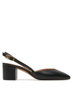 Tommy Hilfiger Czółenka Pump Slingback Smooth Leather FW0FW08621 Czarny - id: 0000304425462 - marki Tommy Hilfiger - 187249537 Tommy Hilfiger Czółenka Pump Slingback Smooth Leather FW0FW08621 Czarny ze sklepu MODIVO w kategorii Sandały damskie - zdjęcie 187249537