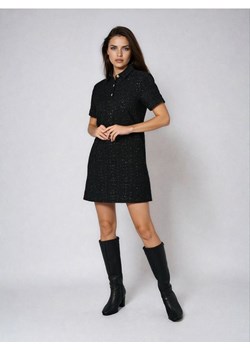 Sinsay - Sukienka mini polo - wielobarwny - id: 671FI-MLC - marki Sinsay - 187250399 Sinsay - Sukienka mini polo - wielobarwny ze sklepu Sinsay w kategorii Sukienki - zdjęcie 187250399