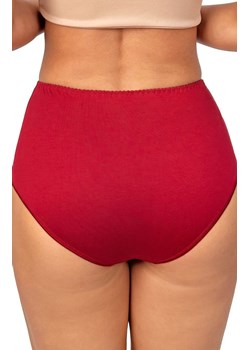 Donna figi damskie pełne z wysokim stanem bordowe 239, Kolor bordowy, Rozmiar S, Donna ze sklepu Primodo w kategorii Majtki damskie - zdjęcie 187250856