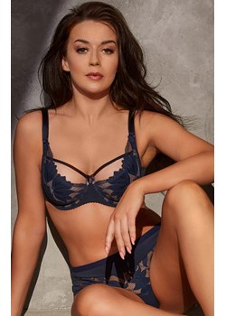 Biustonosz półusztywniany semi-soft granatowy Keto 1134, Kolor granatowy, Rozmiar 65J, Gaia - id: 181972 - marki Gaia - 187250915 Biustonosz półusztywniany semi-soft granatowy Keto 1134, Kolor granatowy, Rozmiar 65J, Gaia ze sklepu Primodo w kategorii Biustonosze - zdjęcie 187250915