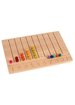 SUNNYSUE Tablica z cyframi &quot;1-10&quot; - 3+ ze sklepu Limango Polska w kategorii Zabawki - zdjęcie 187251067