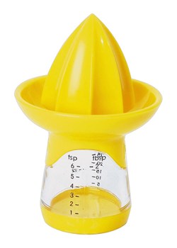 Trendy Kitchen by EXCÉLSA Wyciskarka &quot;Joie&quot; w kolorze żółtym do owoców - wys. 15,5 x Ø 7,5 cm ze sklepu Limango Polska w kategorii Akcesoria kuchenne - zdjęcie 187251198