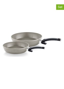 Fissler Patelnie (2 szt.) &quot;Ceratal® Comfort&quot; w kolorze szarym ze sklepu Limango Polska w kategorii Garnki - zdjęcie 187251696
