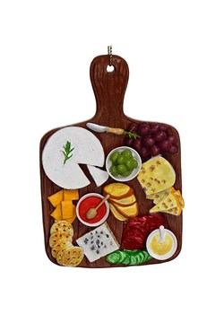 Kersten Ozdoba choinkowa "Cheese Plate" ze wzorem - wys. 10 cm - id: 17896612 - marki Kersten - 187252337 Kersten Ozdoba choinkowa "Cheese Plate" ze wzorem - wys. 10 cm ze sklepu Limango Polska w kategorii Dekoracje bożonarodzeniowe - zdjęcie 187252337