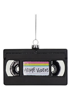 Kersten Ozdoba choinkowa &quot;Video Tape&quot; w kolorze czarnym - szer. 11,5 cm ze sklepu Limango Polska w kategorii Dekoracje bożonarodzeniowe - zdjęcie 187252365