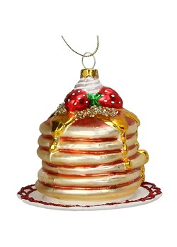Kersten Ozdoba choinkowa &quot;Pancake Stack&quot; ze wzorem - wys. 10 cm ze sklepu Limango Polska w kategorii Dekoracje bożonarodzeniowe - zdjęcie 187252465