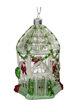 Kersten Ozdoba choinkowa "Round Greenhouse" w kolorze zielono-białym - wys. 12 cm - id: 17896749 - marki Kersten - 187252506 Kersten Ozdoba choinkowa "Round Greenhouse" w kolorze zielono-białym - wys. 12 cm ze sklepu Limango Polska w kategorii Dekoracje bożonarodzeniowe - zdjęcie 187252506