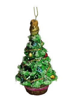 Kersten Ozdoba choinkowa &quot;Christmas Tree&quot; w kolorze zielonym - wys. 15 cm ze sklepu Limango Polska w kategorii Dekoracje bożonarodzeniowe - zdjęcie 187252516