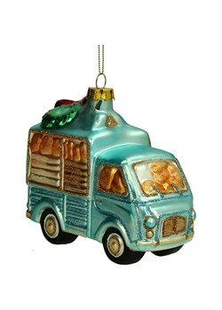 Kersten Ozdoba choinkowa &quot;Bread Delivery Van&quot; w kolorze turkusowym - wys. 12 cm ze sklepu Limango Polska w kategorii Dekoracje bożonarodzeniowe - zdjęcie 187252526