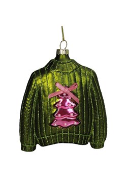 Kersten Ozdoba choinkowa "Christmas Jumper" w kolorze zielonym - wys. 11,4 cm - id: 17896770 - marki Kersten - 187252556 Kersten Ozdoba choinkowa "Christmas Jumper" w kolorze zielonym - wys. 11,4 cm ze sklepu Limango Polska w kategorii Dekoracje bożonarodzeniowe - zdjęcie 187252556