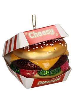 Kersten Ozdoba choinkowa "Cheesy Burger" ze wzorem - wys. 7,6 cm - id: 17896771 - marki Kersten - 187252559 Kersten Ozdoba choinkowa "Cheesy Burger" ze wzorem - wys. 7,6 cm ze sklepu Limango Polska w kategorii Dekoracje bożonarodzeniowe - zdjęcie 187252559