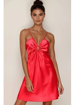 Kamaria koszulka w kolorze czerwonym, Kolor czerwony, Rozmiar XS, DKaren ze sklepu Intymna w kategorii Koszule nocne - zdjęcie 187253577