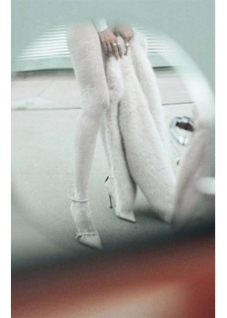 Rajstopy damskie w kwiatowy wzór ecru Carmela 40 DEN, Kolor ecru, Rozmiar 5, Gabriella ze sklepu Intymna w kategorii Rajstopy - zdjęcie 187253708