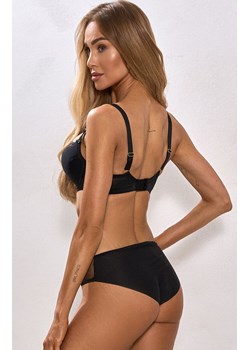 Biustonosz usztywniany z ozdobnym łańcuszkiem Gold Rush, Kolor czarny, Rozmiar 65D, Róża ze sklepu Intymna w kategorii Biustonosze - zdjęcie 187253789