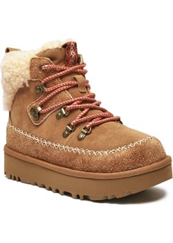 UGG Skórzane śniegowce CLASSIC ALPINE ze sklepu Gomez Fashion Store w kategorii Śniegowce damskie - zdjęcie 187253926