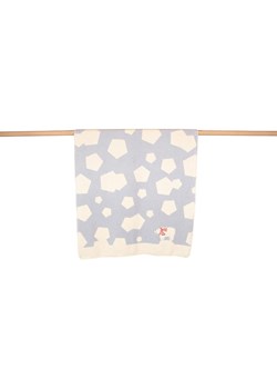 David Fussenegger Kocyk w kolorze błękitno-kremowym ze sklepu Limango Polska w kategorii Tekstylia - zdjęcie 187255819