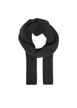 Calvin Klein Szalik Ck Metal Wool Rib Scarf LV04D8056G Szary - id: 8721187253806 - marki Calvin Klein - 187256717 Calvin Klein Szalik Ck Metal Wool Rib Scarf LV04D8056G Szary ze sklepu MODIVO w kategorii Szaliki i chusty damskie - zdjęcie 187256717
