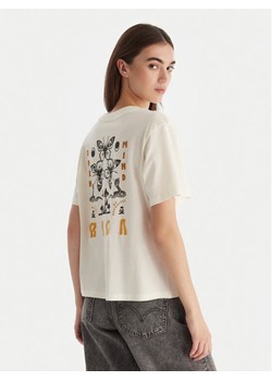 RVCA T-Shirt EVJZT00164 Biały Reglan Fit - id: 0000305690548 - marki RVCA - 187256719 RVCA T-Shirt EVJZT00164 Biały Reglan Fit ze sklepu MODIVO w kategorii Bluzki damskie - zdjęcie 187256719