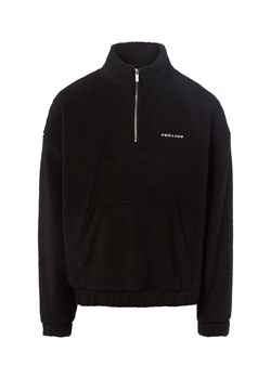 PEGADOR Męski pluszowy sweter - Puka Mężczyźni czarny jednolity - id: 787608-0001-09900 - marki Pegador - 187257469 PEGADOR Męski pluszowy sweter - Puka Mężczyźni czarny jednolity ze sklepu vangraaf w kategorii Bluzy męskie - zdjęcie 187257469