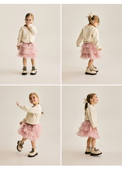 Reserved - Tiulowa spódnica z kokardką - brudny róż - id: 532FW-39X - marki Reserved - 187258169 Reserved - Tiulowa spódnica z kokardką - brudny róż ze sklepu Reserved w kategorii Sukienki dziewczęce - zdjęcie 187258169