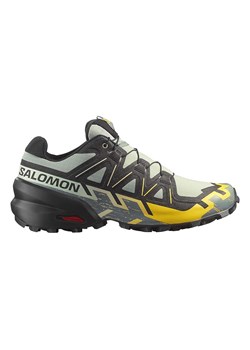 SALOMON Buty "Speedcross 6" w kolorze zielono-żółtym do biegania ze sklepu Limango Polska w kategorii Buty trekkingowe męskie - zdjęcie 187259237