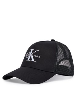Czapka z daszkiem Calvin Klein Jeans Monologo LV04G5065G Czarny ze sklepu eobuwie.pl w kategorii Czapki z daszkiem męskie - zdjęcie 187259345