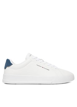 Sneakersy Tommy Hilfiger Th Court Lth Detail Ess FM0FM05367 Biały - id: 0000305775122 - marki Tommy Hilfiger - 187259365 Sneakersy Tommy Hilfiger Th Court Lth Detail Ess FM0FM05367 Biały ze sklepu eobuwie.pl w kategorii Buty sportowe męskie - zdjęcie 187259365