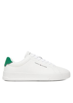 Sneakersy Tommy Hilfiger Th Court Lth Detail Ess FM0FM05367 Biały - id: 0000305775139 - marki Tommy Hilfiger - 187259375 Sneakersy Tommy Hilfiger Th Court Lth Detail Ess FM0FM05367 Biały ze sklepu eobuwie.pl w kategorii Buty sportowe męskie - zdjęcie 187259375