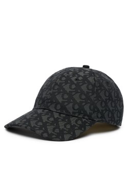 Czapka z daszkiem Calvin Klein Logo Jacquard LV04G5066G Czarny ze sklepu eobuwie.pl w kategorii Czapki z daszkiem męskie - zdjęcie 187259399