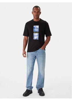 HUGO T-Shirt Nuley JJK 50554841 Czarny Relaxed Fit - id: 0000305676412 - marki Hugo Boss - 187259985 HUGO T-Shirt Nuley JJK 50554841 Czarny Relaxed Fit ze sklepu MODIVO w kategorii T-shirty męskie - zdjęcie 187259985