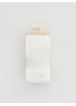 Reserved - Rajstopy 2 pack - złamana biel ze sklepu Reserved w kategorii Rajstopy dziecięce - zdjęcie 187260367