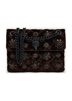 Kurt Geiger Torebka na ramię VELVET MINI KENSINGTON ze sklepu Gomez Fashion Store w kategorii Kopertówki - zdjęcie 187260669