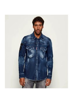 Dsquared2 Jeansowa koszula Ducati x Dsquared2 | Regular Fit ze sklepu Gomez Fashion Store w kategorii Koszule męskie - zdjęcie 187260807