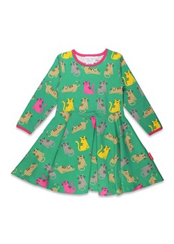 Toby Tiger Sukienka w kolorze zielonym ze wzorem - id: 16464662 - marki Toby Tiger - 187261868 Toby Tiger Sukienka w kolorze zielonym ze wzorem ze sklepu Limango Polska w kategorii Sukienki dziewczęce - zdjęcie 187261868