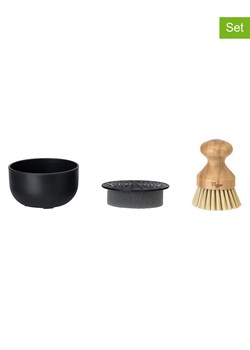 Vigar 2-częściowy zestaw &quot;Vintage&quot; w kolorze czarno-jasnobrązowym ze sklepu Limango Polska w kategorii Akcesoria kuchenne - zdjęcie 187261986