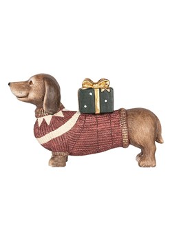 Clayre & Eef Dekoracja w kolorze czerwono-jasnobrązowym - 47 x 28 x 14 cm - id: 17776130 - marki Limango Polska - 187262328 Clayre & Eef Dekoracja w kolorze czerwono-jasnobrązowym - 47 x 28 x 14 cm ze sklepu Limango Polska w kategorii Dekoracje - zdjęcie 187262328