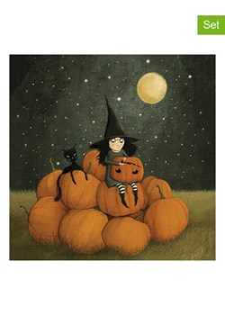 ppd Serwetki (40 szt.) "Pumpkin Carving" w kolorze czarno-pomarańczowym - id: 17823802 - marki Ppd - 187262466 ppd Serwetki (40 szt.) "Pumpkin Carving" w kolorze czarno-pomarańczowym ze sklepu Limango Polska w kategorii Akcesoria kuchenne - zdjęcie 187262466