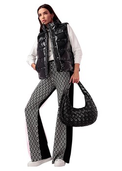 Heine Kamizelka pikowana w kolorze czarnym ze sklepu Limango Polska w kategorii Kamizelki damskie - zdjęcie 187262705