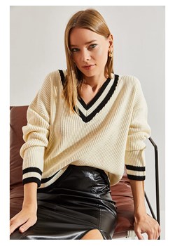 Bianco Lucci Sweter w kolorze beżowym - id: 17900100 - marki Bianco Lucci - 187262727 Bianco Lucci Sweter w kolorze beżowym ze sklepu Limango Polska w kategorii Swetry damskie - zdjęcie 187262727