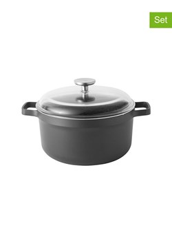 BergHOFF 2-częściowy zestaw w kolorze czarnym - Ø 24 cm - id: 7879251 - marki Berghoff - 187262837 BergHOFF 2-częściowy zestaw w kolorze czarnym - Ø 24 cm ze sklepu Limango Polska w kategorii Garnki - zdjęcie 187262837