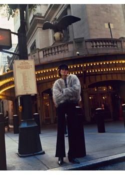 Reserved - Jeansy flare z wysokim stanem - czarny - id: 552GE-99J - marki Reserved - 187263175 Reserved - Jeansy flare z wysokim stanem - czarny ze sklepu Reserved w kategorii Jeansy damskie - zdjęcie 187263175